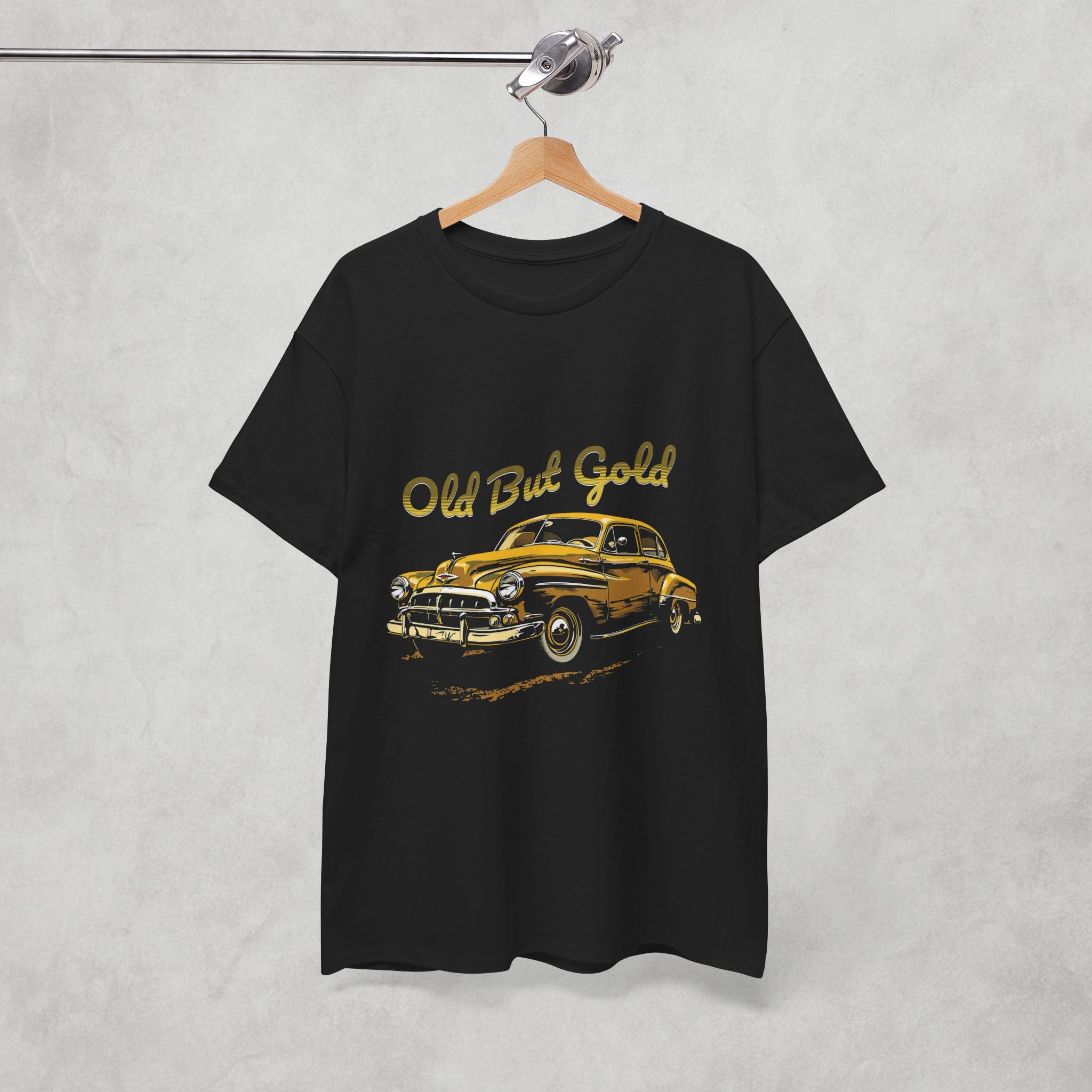 Vintage Car Tee - Retro 'Old But Gold' Unisex Shirt