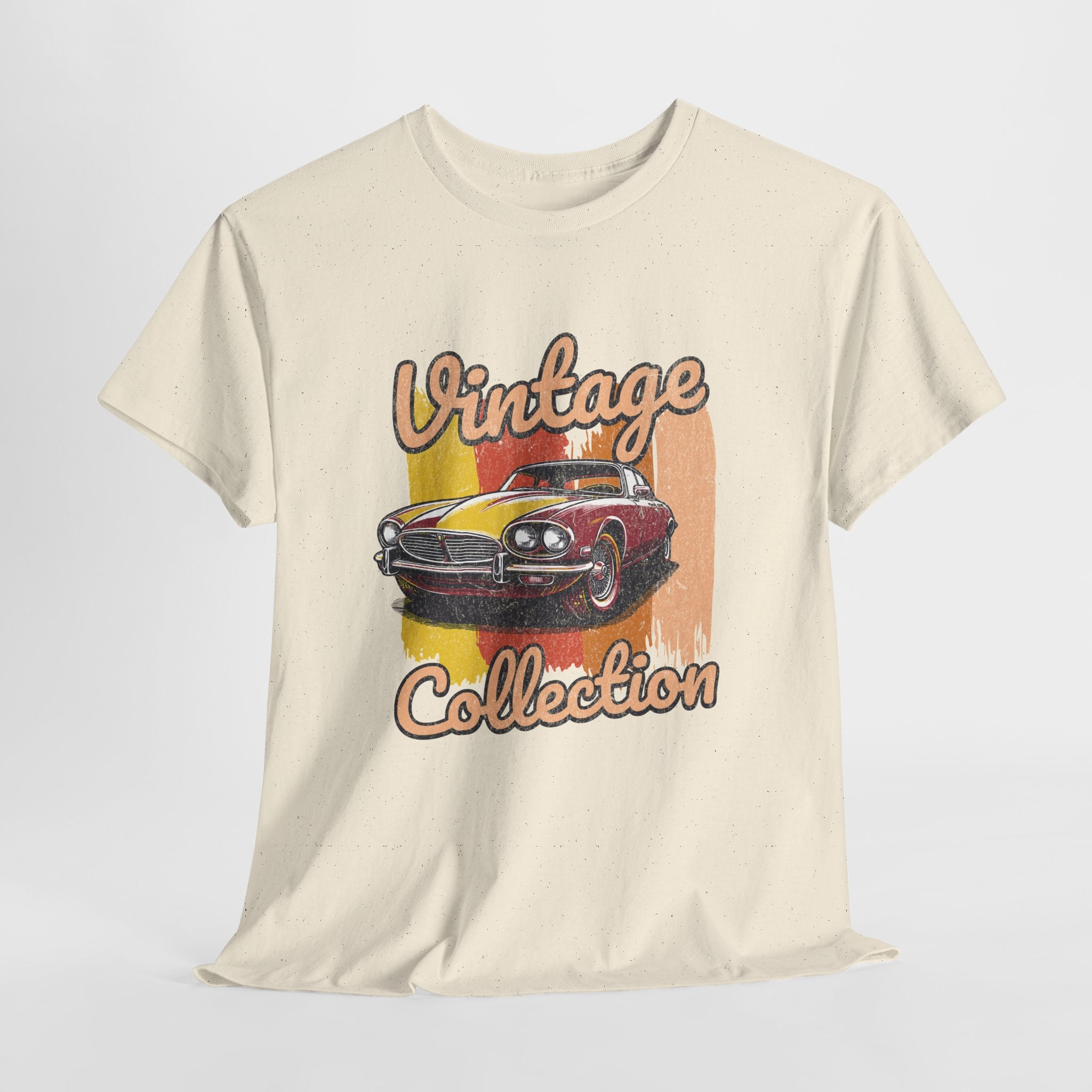 Retro Car Tee - Vintage Collection, Classic Sports Car Enthusiasts