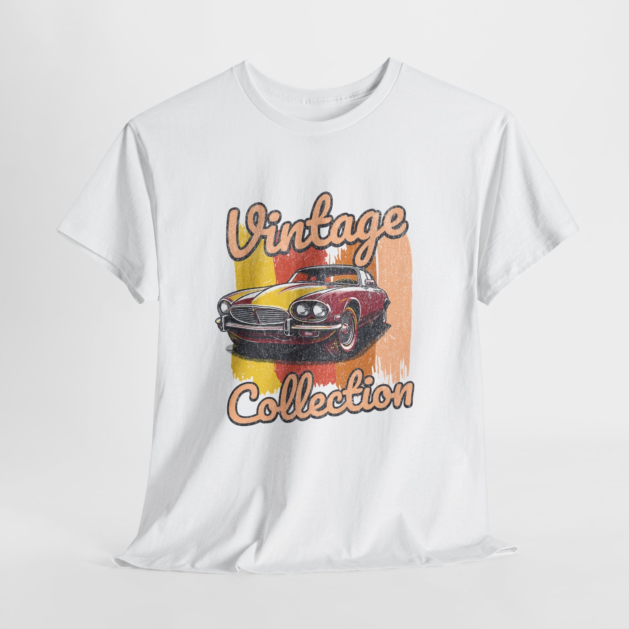 Retro Car Tee - Vintage Collection, Classic Sports Car Enthusiasts