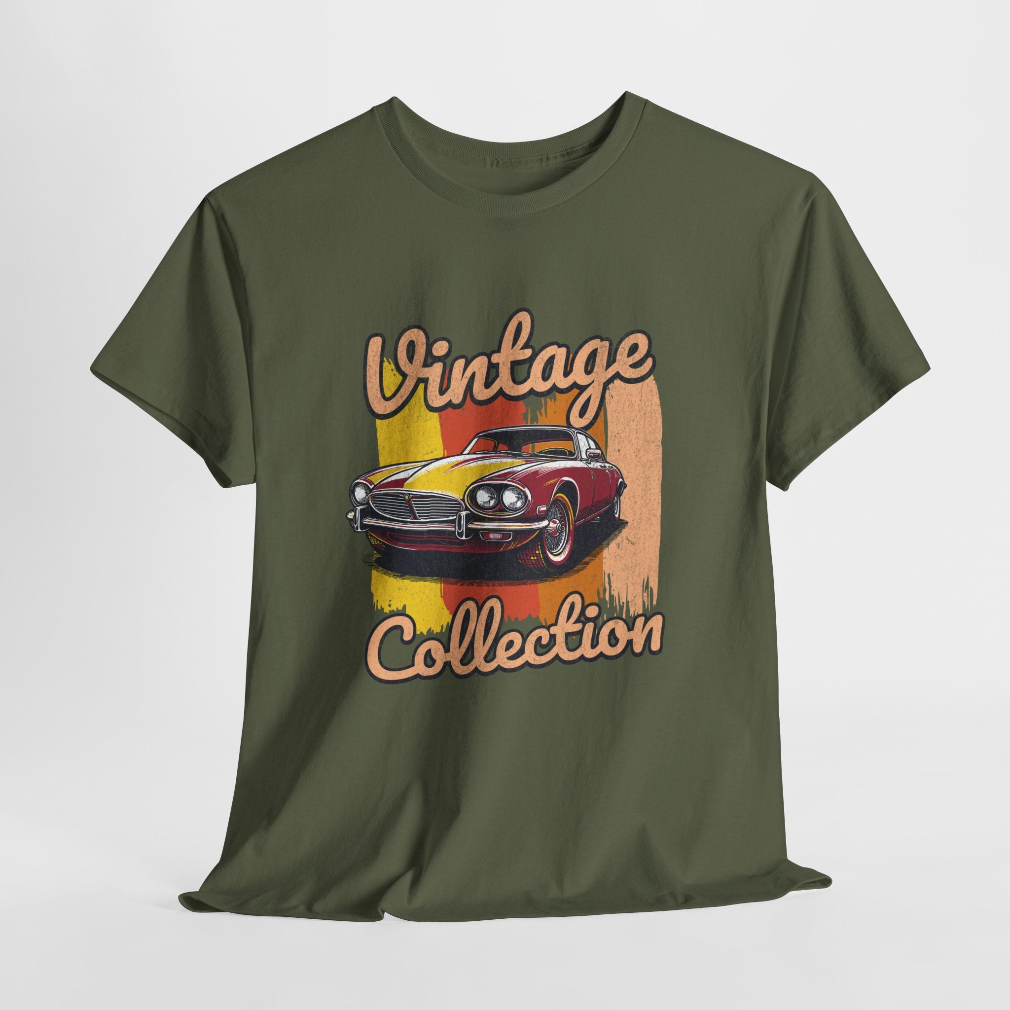 Retro Car Tee - Vintage Collection, Classic Sports Car Enthusiasts
